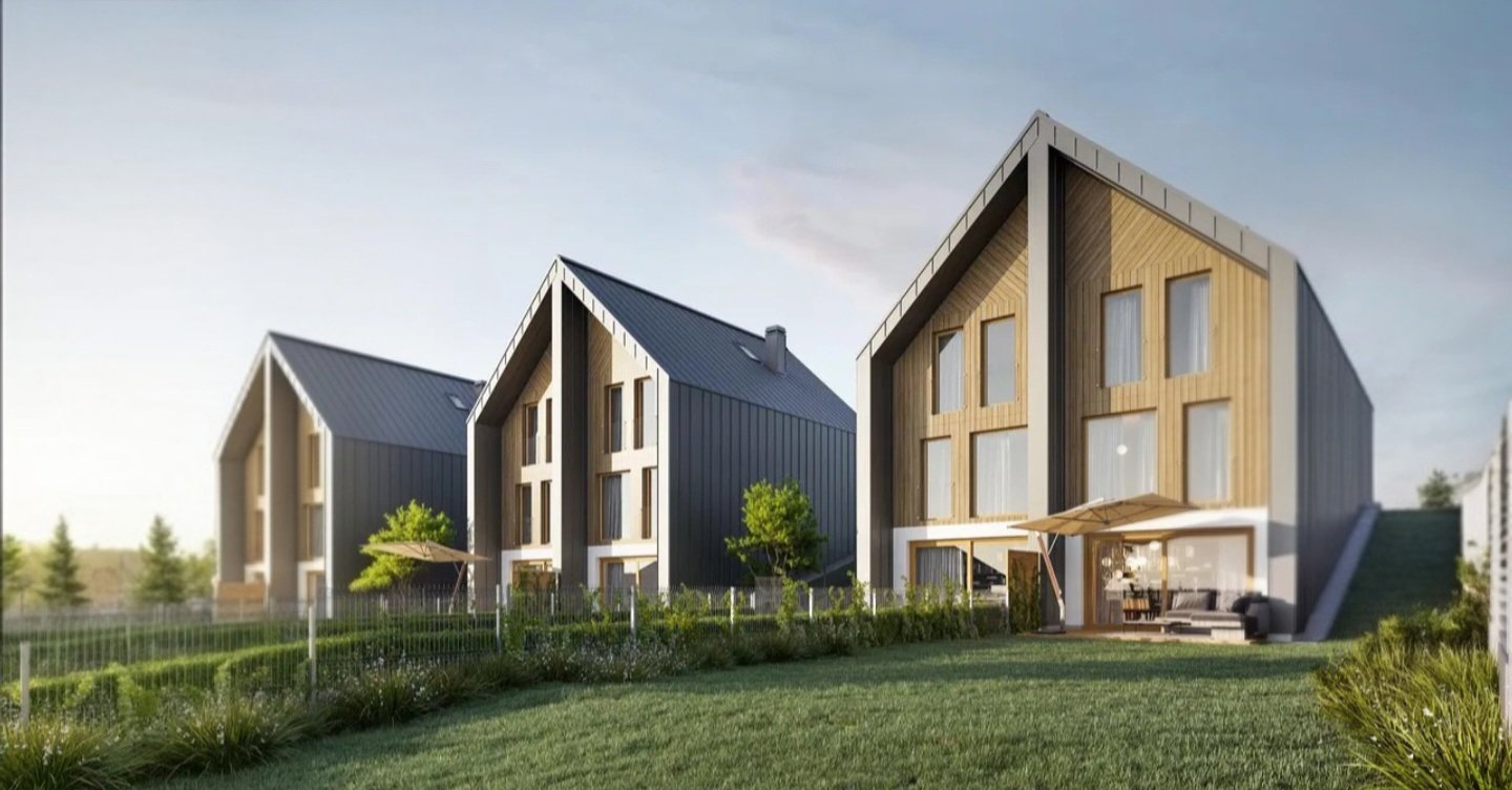 Nowy dom 141 m2 w zabudowie bliźniaczej, w Jeżowie Sudeckim